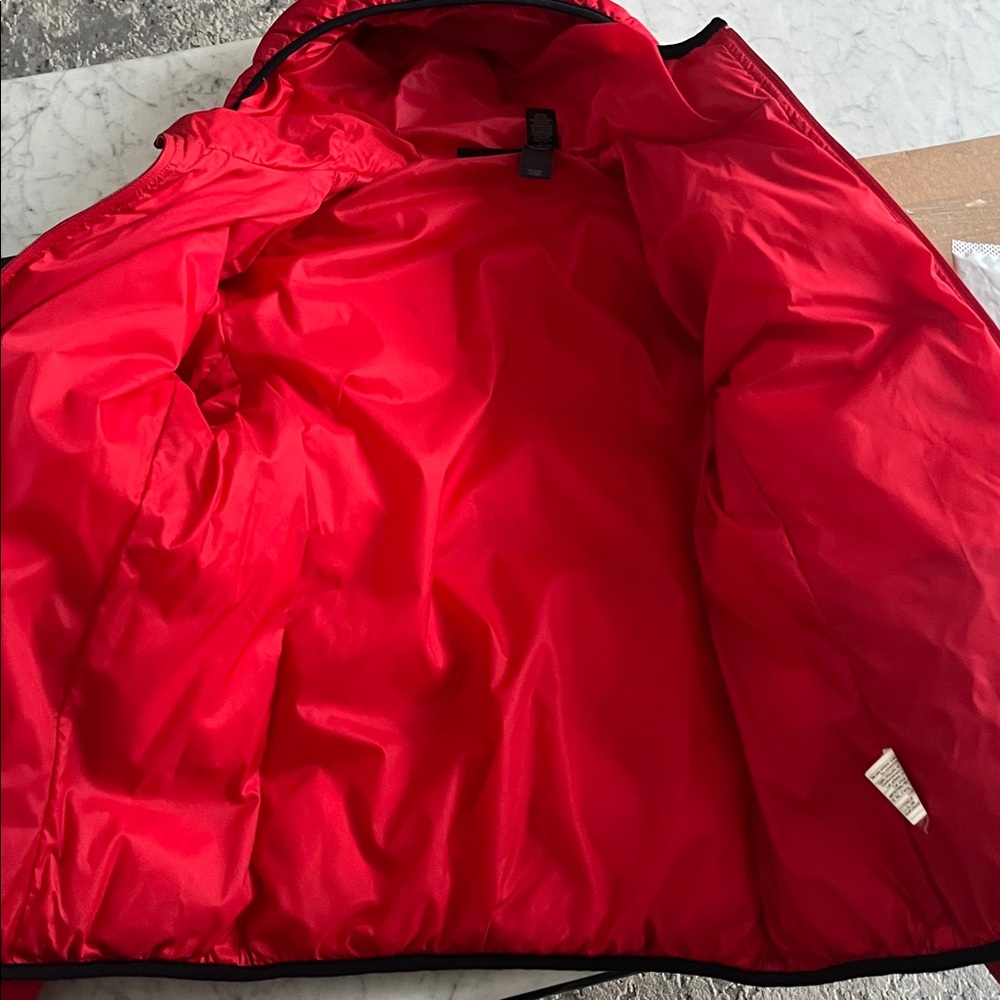DKNY Vintage Y2K Down Filled Red Puffer Jacket - Picture 8 of 10